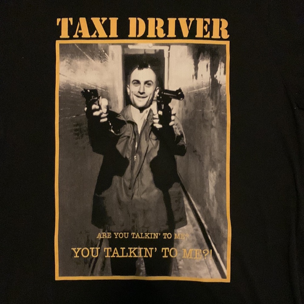 Vintage Taxi Driver Film Mens Tee